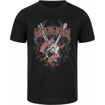 Metal-kids tričko metal black