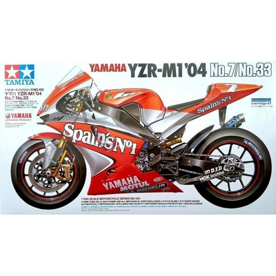 Tamiya Yamaha YZR M1 2004 Fortuna 1:12