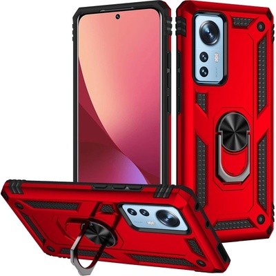 PROTEMIO 42652 RING Ochranný obal pre Xiaomi 12 Pro červený