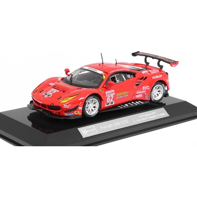 Bburago Ferrari 488 GTE Turbo V8 62 24h Daytona 2017 1:43
