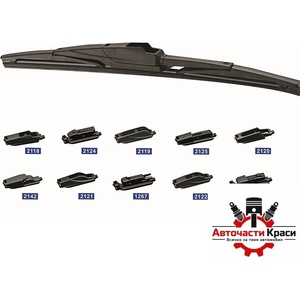 Paolo Чистачка Мотохама Задна с 10 Адаптора 11'' 275мм (65309) - avtochastikrasi