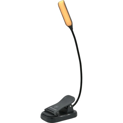 Glocusent Willow Head LED Lampička na čítanie s CLIP-ONEM Farba: Čierna