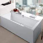 Villeroy & Boch Squaro Edge12 170x75 см правоъгълна вана от композит Quaryl (UBQ170SQE2DV-01)
