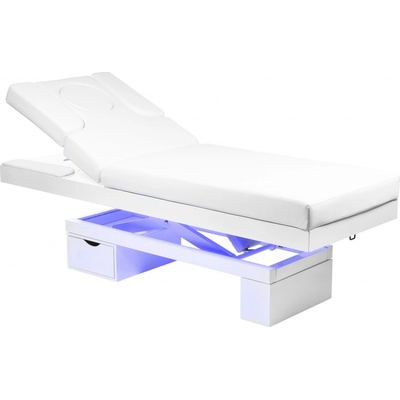 Activeshop Masážní lehátko Azzuro 815B bílé – Zboží Dáma
