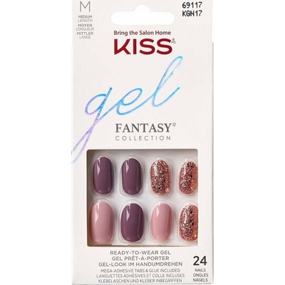 Kiss Umělé nehty KISS Gelové nehty - bez tlaku KGN17