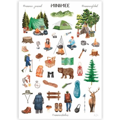 Samolepky MINIMEE Turistika
