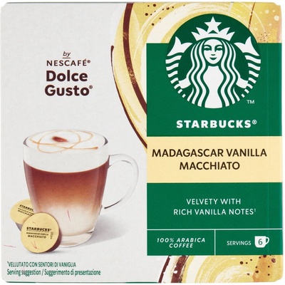 Starbucks Vanilka Kompatibilné Dolce Gusto 12 ks
