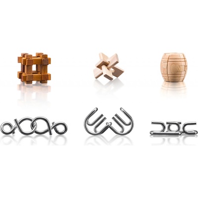 Popular Hlavolam kov-dřevo sada 6 ks – Hledejceny.cz