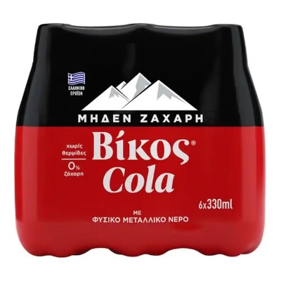 Vikos Cola Zero 6 x 330 ml