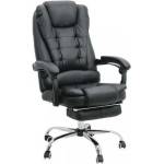 Office Express ДИРЕКТОРСКИ СТОЛ cool boss ЕКО КОЖА ЧЕРЕН