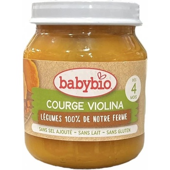 Babybio БИО Зеленчуково пюре Тиква Цигулка 130г