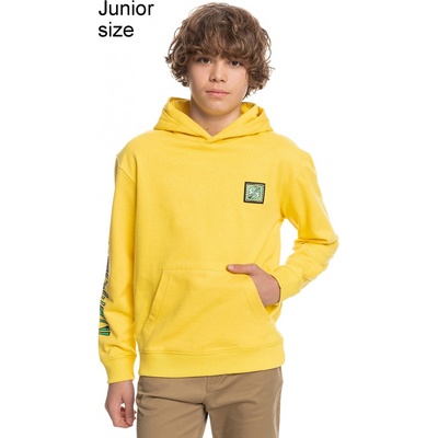 Quiksilver Radical Times Hood Youth safety yellow