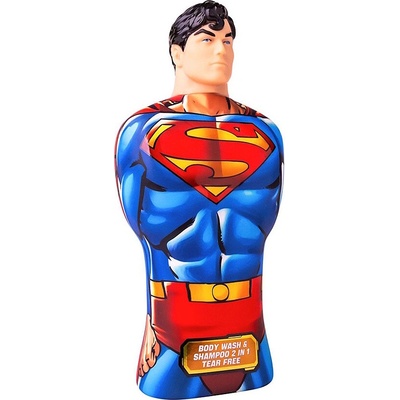 ACCENTRA Superman 2v1 šampón a sprchový gél mora 400 ml