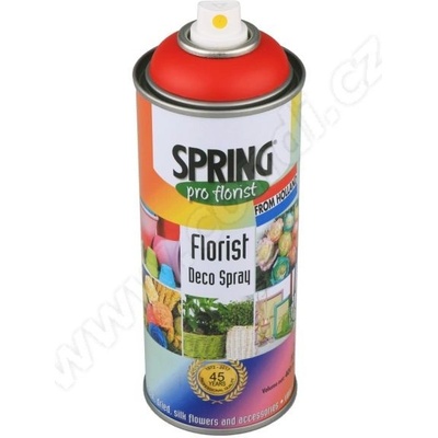 Spring Pro Florist Deco spray - 400 ml, červená 024