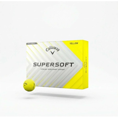 Callaway Supersoft žluté 12 ks – Hledejceny.cz