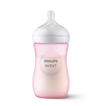 Philips Бебешка бутилка Philips Avent Natural Response, розова SCY903/11 (SCY903/11)