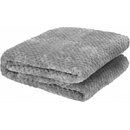 Springos polyester šedá Deka 220x200