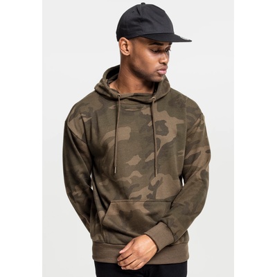 Urban Classics Мъжки камуфлажен суичър Urban Classics olive camoUB-TB1781-00775 - Камуфлаж, размер S