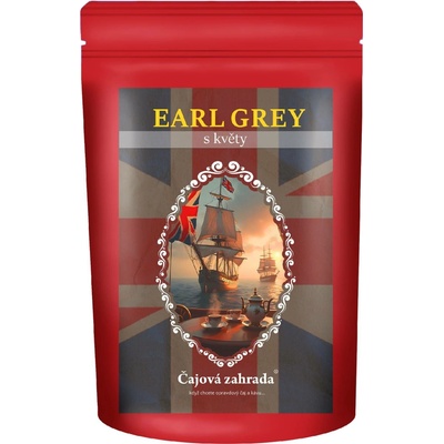Čajová zahrada Earl Grey s květy černý ochucený čaj 1 kg