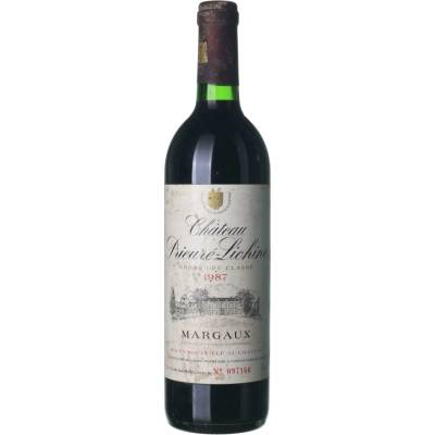 Château Prieuré-Lichine Margaux Grand Cru suché červené 1987 0,75 l (holá láhev)