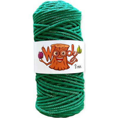 Woody 3 mm – Vánoční zelená (100m)