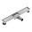 Mexen Flat корпус за линеен отвод 50 см, инокс - 1015050 (1015050)