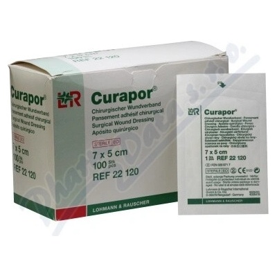 Curapor steril 7 x 5 cm 100 ks