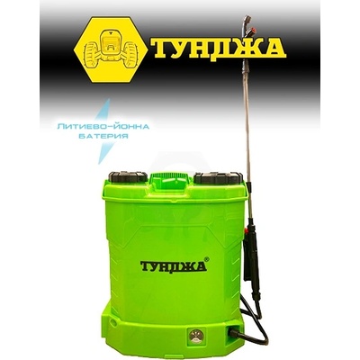 ТУНДЖА Пръскачка акумулаторна с телескопичен удължител ТУНДЖА 16 литра 12V 8Ah Li-ion (9700555)