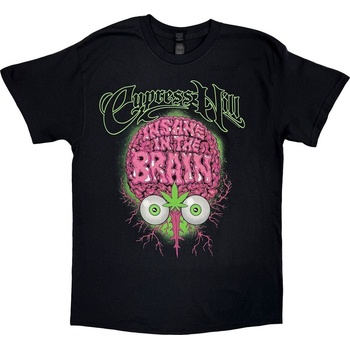 Cypress Hill Риза Insane In The Brain EU Tour '25 Unisex Black XL (CYPTS12MB04)