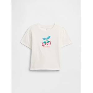GAP Детска oversize тениска GAP GAP | Byal | Момичешки | XS