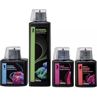 Red Sea Complete 4-part Supplement Program Medium Pack
