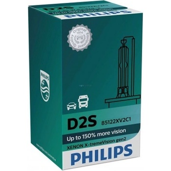 Philips xenónová výbojka D2S X-tremeVision gen2 85122XV2C1 85V 35W PHILIPS 85122XV2C1