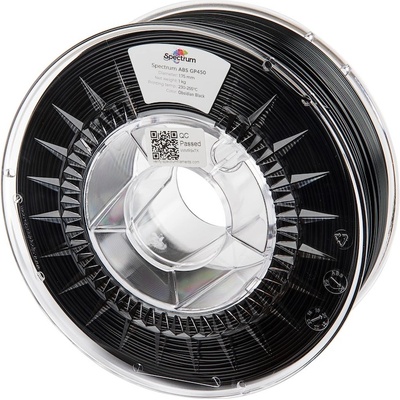 Spectrum 80348 3D филамент, ABS GP450, 1, 75 мм, 1000g, обсидианово черно (80348)