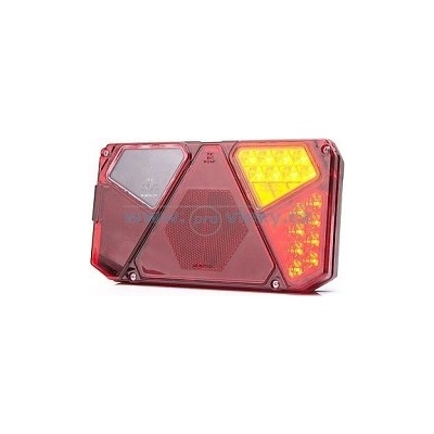 WAS Zadní skupinová svítilna W124 922 LED pravá - osvit SPZ – Zboží Mobilmania