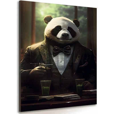 Obraz zvierací gangster panda