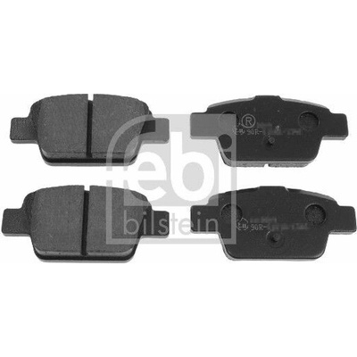 Sada brzdových destiček, kotoučová brzda FEBI BILSTEIN 16556