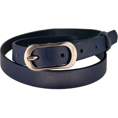 Penny Belts dámský kožený opasek 20-185-56 modrý