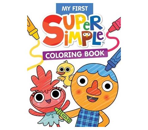 Super Simple My First Coloring Book