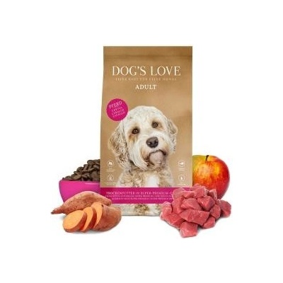 Dog's Love Koňské Adult 2 kg