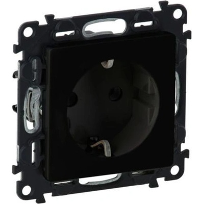 Legrand Контакт немски тип Legrand Valena Life, черен (756320L)