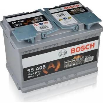 Bosch S5 A08 AGM 70Ah 760A right+ (0092S5A080)
