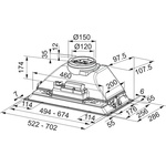 Franke Аспиратор built-in fbi 525 xs franke (305.0599.507)