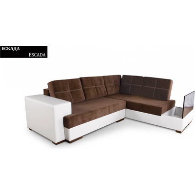 Rudi-an Ъглов диван Escada BM, с ракла, разтегателен