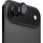 Blueo Протектор - Камера за iPhone 17 Air - Син - Оригинална метална рамка със стъклена леща - Черен