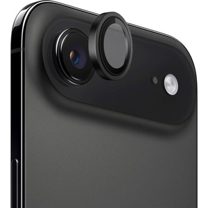 Blueo Протектор - Камера за iPhone 17 Air - Син - Оригинална метална рамка със стъклена леща - Черен