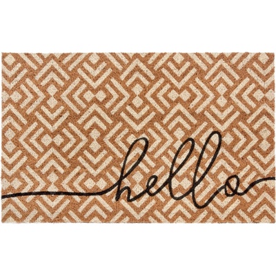 Hanse Home Collection Mix Mats 105681 Cocos Hnedá 45 x 75 cm