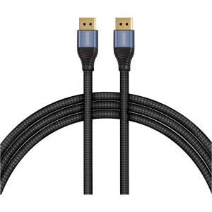 SAVIO CL-211 DisplayPort кабел 3 м Черен (CL-211)
