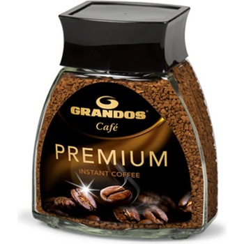 Grandos Разтворимо кафе Грандос Premium Стъклен буркан 100 гр