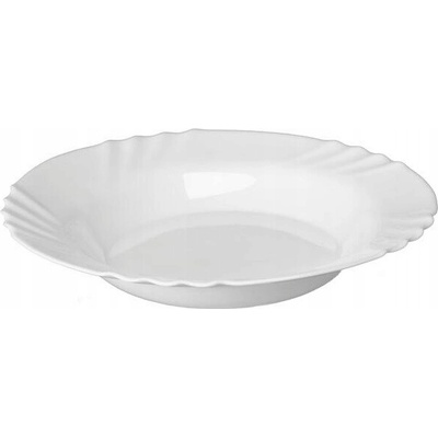 GALICJA Tanier BIANCO hlboký 23cm biely