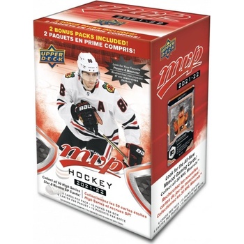 Upper Deck Hokejové karty NHL 2021 22 MVP Blaster Box